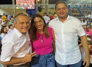 Vereadora Cleudimar participa de convenção prestigiando e apoiando a candidatura de Weverton Rocha a governador do Maranhão e de Detinha a deputada federal