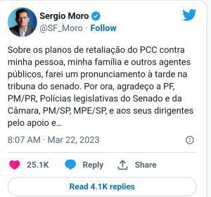 PF prende 9 suspeitos que planejavam matar Sergio Moro e servidores
