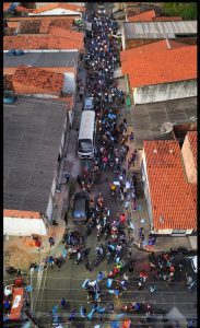 Itaan Costa Leite participa de motociata com apoiadores em São Luís