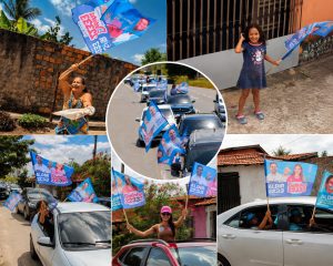 Detinha e Aldir Júnior mostram força e mobilizam multidão em grande carreata na Zona Rural de São Luís
