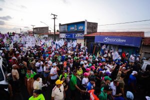 Com 20 mil pessoas nas ruas, Orleans mostra mais uma vez sua força em Paço do Lumiar na corrida pelo Governo do Maranhão