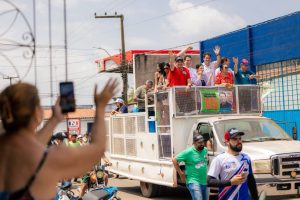 Orleans Brandão mobiliza São Vicente Ferrer em grande motocada e recebe apoio de lideranças da Baixada Maranhense