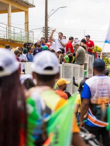 Orleans Brandão mobiliza São Vicente Ferrer em grande motocada e recebe apoio de lideranças da Baixada Maranhense