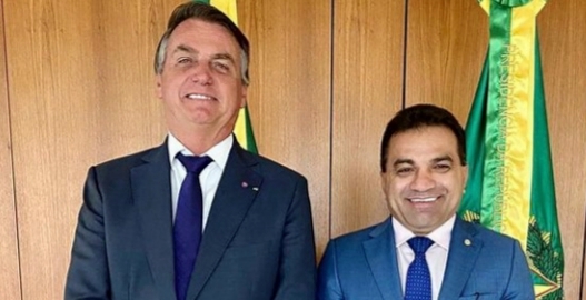 Deputado federal Josimar Maranhãozinho reúne com presidente da República Jair Bolsonaro em Brasília