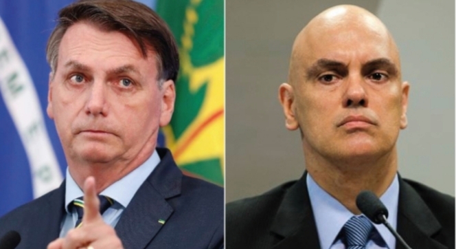 Jair Bolsonaro “desafia” Moraes a prende-lo por questionar processo eleitoral