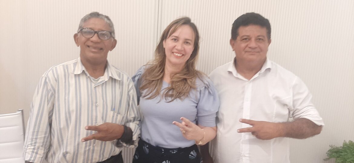 A pré-candidatura de Detinha é apoiada por dois grandes representantes educacionais, Francisco de Paula e Prof. Luís Carlos